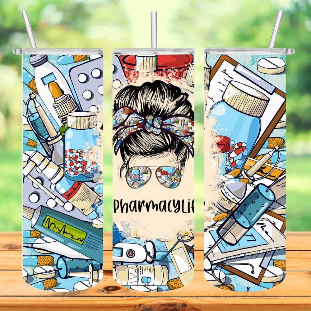 #Pharmacy Life 20 Oz tumbler